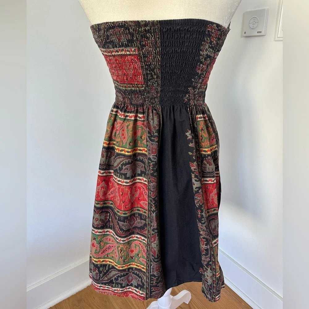 Urban renewal strapless dress with full front zipper size M - Picture 3 of 5